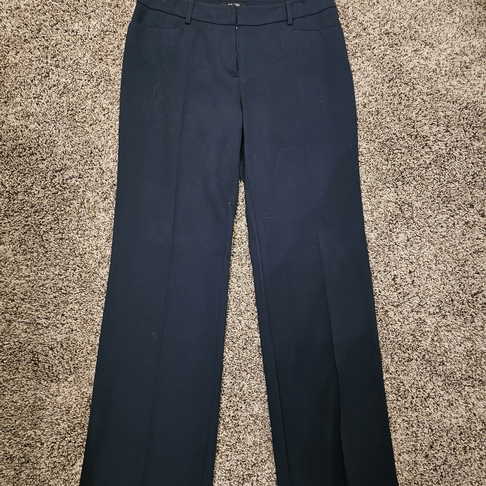 Navy Apt 9 career pant dress trousers